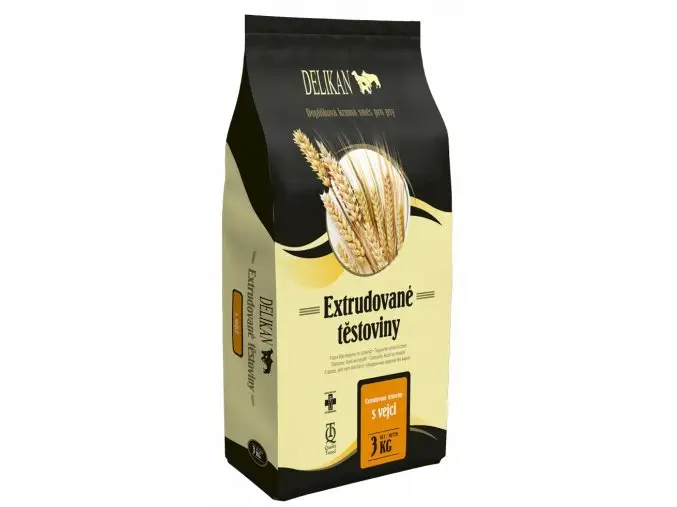 Delikan Dog Extrudované těstoviny s vejci 3 kg Odeslání Ihned