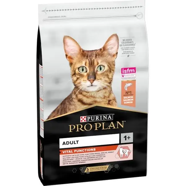 Oblíbený Pro Plan Cat Adult Vital Functions Salmon&Rice 10kg