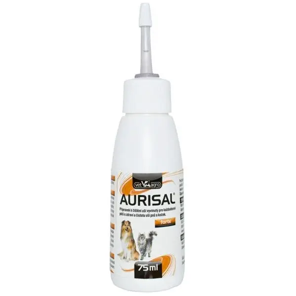 Must-Have Vet-Agro Aurisal Forte Roztok k čištění uší pro zvířata 75 ml
