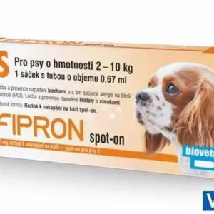 Odeslání Ihned Bioveta Fipron 67mg Spot-On Dog S sol 1x0,67ml
