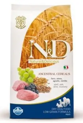 Vrácení Zdarma N&D Low Grain DOG Adult Mini Lamb & Blueberry 800g