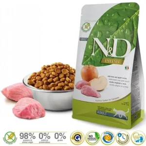 Cenový Hit N&D PRIME CAT Adult Boar & Apple 1,5kg