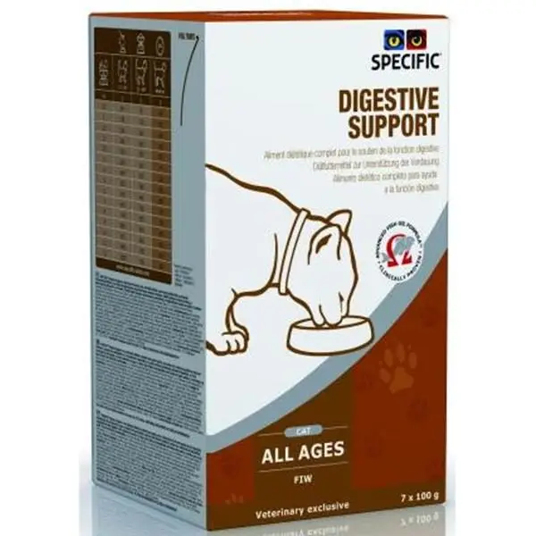 Novinka Specific FIW Digestive Support 7x100gr konzerva kočka