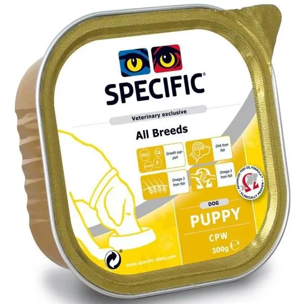 Specific CPW Puppy All Breeds 6x300gr konzerva pes Omezená Nabídka