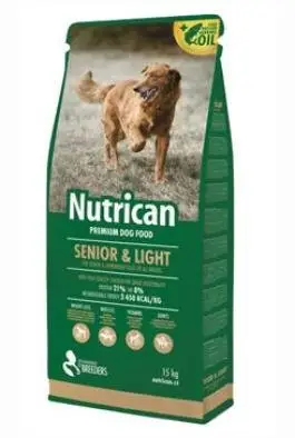 Nejlepší Cena NutriCan Senior Light 15kg