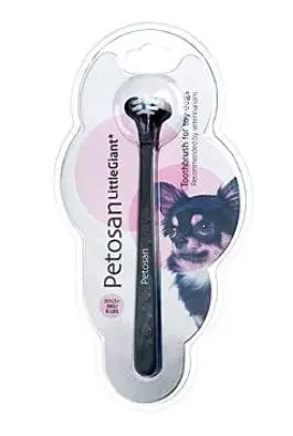 Petosan zubní kartáček dvouhlavý pro psy Toy Dog Víkendová Akce