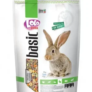 LOLO BASIC kompletní krmivo pro králíky 600 g Doypack Expresní Doručení
