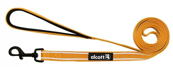 Sezónní Sleva Vodítko Alcott reflexní neon oranžová S 183cm/16mm