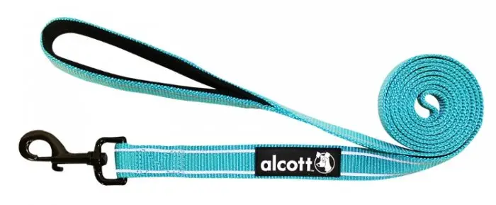 Vodítko Alcott reflexní modrá M 183cm/20mm Poslední Šance
