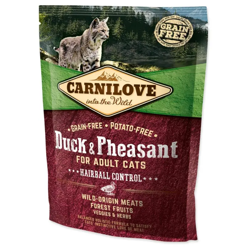 Carnilove Cat Adult Duck & Pheasant Grain Free 0,4 kg Levný
