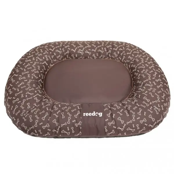 Novinka Pelíšek pro psa Reedog Ponty Brown Bones - XXL