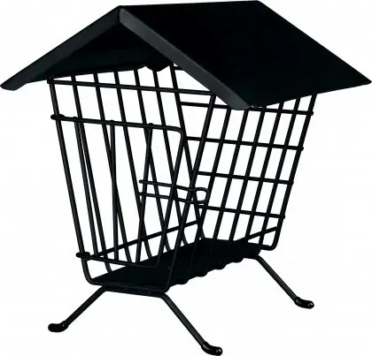 Top Prodej Samostatně stojící krmítko na seno, kovové 20 x 23 x 20 cm