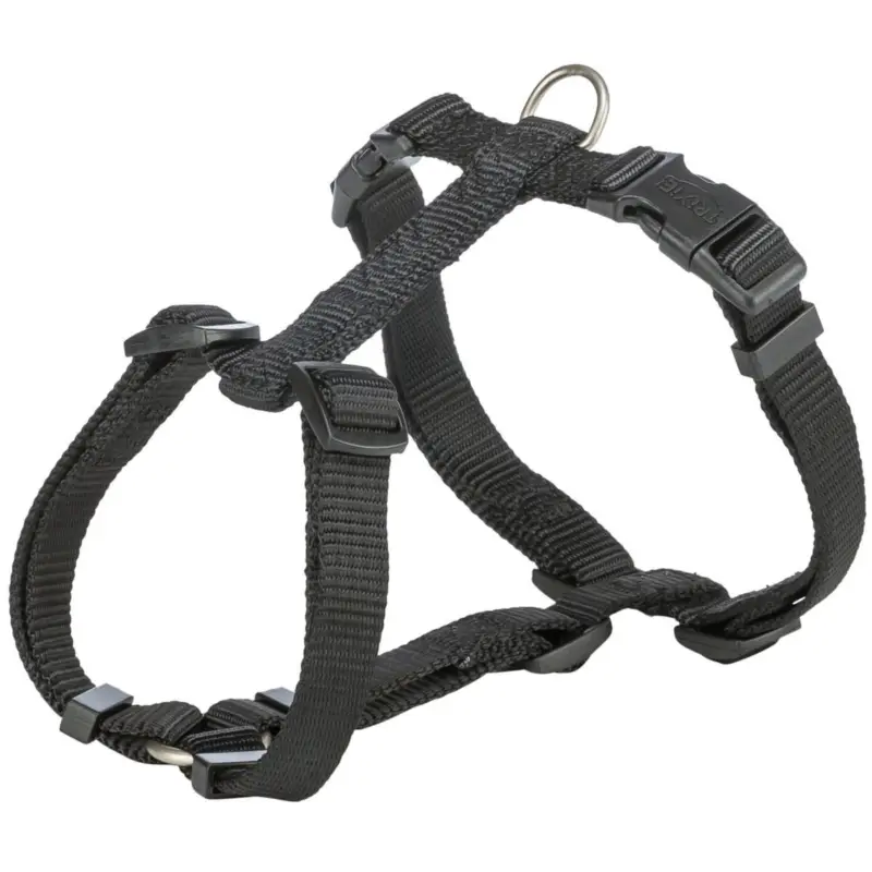 PREMIUM H-postroj L-XL 75-100 cm/25 mm- černý Cenově Výhodný