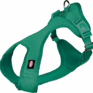 Přímo Od Výrobce Soft postroj, jemný, vypolstrovaný S 33-50 cm/20 mm- petrolejově modrý 33-50 cm/20 mm petrolejově modrý