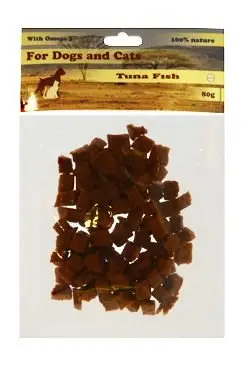 Pochoutka Tuňákové maso kostky 80g Jen Po Omezenou Doba
