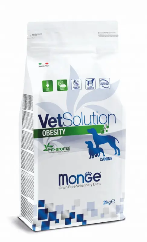 Monge Vet Dog obesity 2kg Sleva