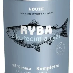 Víkendová Akce Louie konz. pro psy ryba s kuřecím a rýží 400 g