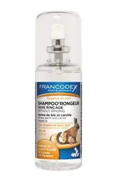 Vysoce Kvalitní FRANCODEX Šampón pro hlodavce bez oplachování 100 ml