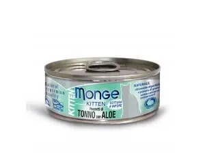 Koupit Online MONGE JELLY Cat Kitten tuňák,aloe 80g