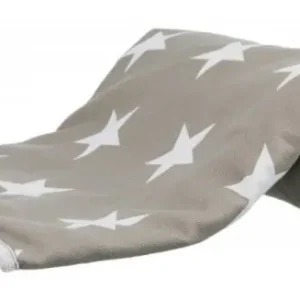Deka Stars 150 x 100 cm tmavošedá/bílá Novinka