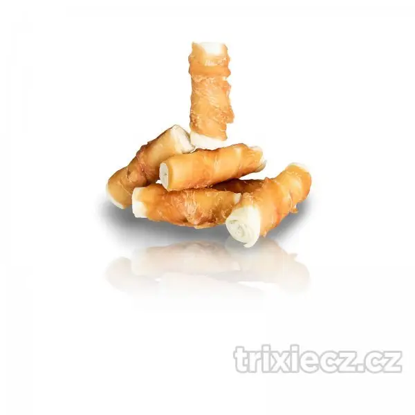 Omezená Nabídka KIDDOG kuřecí masíčko na buvolím špalíčku - 20 mm/8 cm 250 g