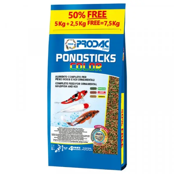 Objednat Nyní Prodac Pondsticks Color 5kg + 50% free