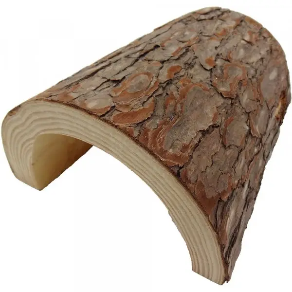 Dekorace přírodní - úkryt dřevo s kůrou Komodo 12x6x13cm Poslední Šance