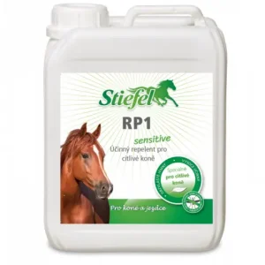 Stiefel Repelent RP1 sensitive pro koně citlivé a jezdce bez alkoholu, kanystr 2,5l Výhodná Nabídka