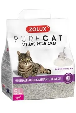 Podestýlka PURECAT premium light clumping 5l Zolux Rychlé Dodání