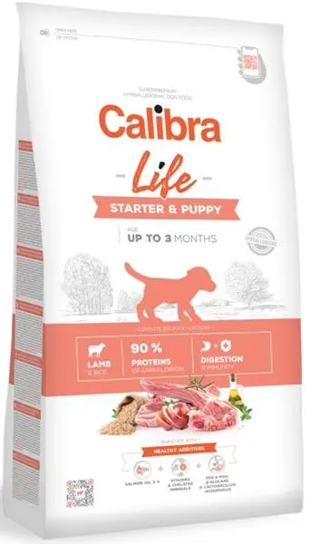 Calibra Dog Life Starter & Puppy Lamb 750g Bezpečná Platba