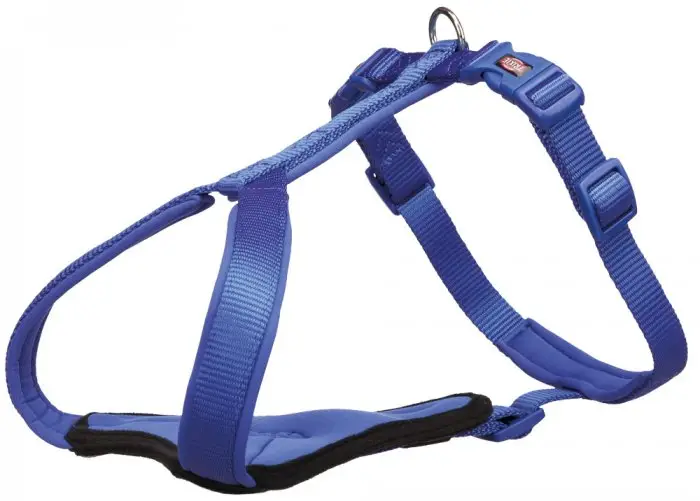 Postroj Y PREMIUM - královská modrá XS:hruď:33-42cm/10mm Speciální Cena
