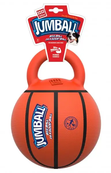 Bezpečná Platba GiGwi Jumball Basketball míč s rukojetí 20cm