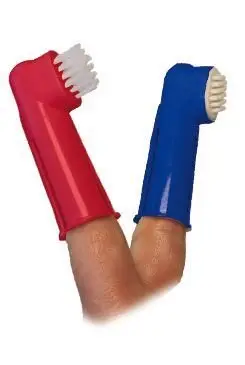 Aktuální Kartáček zubní na prst2ks CVET