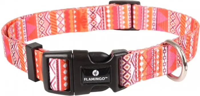 Nejlepší Cena Flamingo Obojek pro psy nylon SYB 40-55cm x 20mm