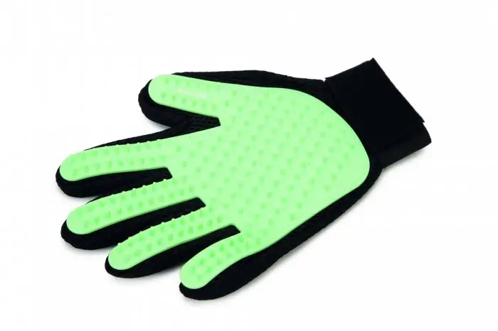 Beeztees Vyčesávací rukavice pro psy MINT 25x18cm Zlevněný