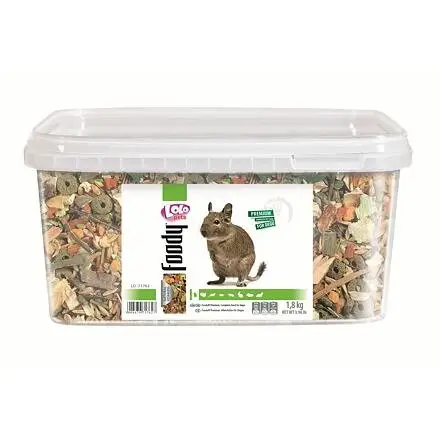 Tovární Cena LOLO BASIC kompletní krmivo pro osmáky 1,8 kg kyblík