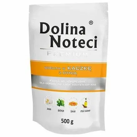 DOLINA NOTECI PREMIUM kachna s dýní kapsička pro psy 500 g Jen Po Omezenou Doba