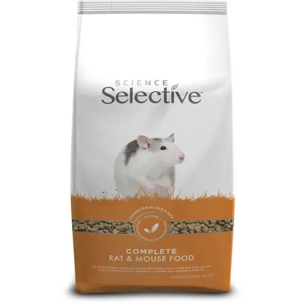 Supreme Science®Selective Rat & Mouse - potkan, myš 3 kg Super Cena