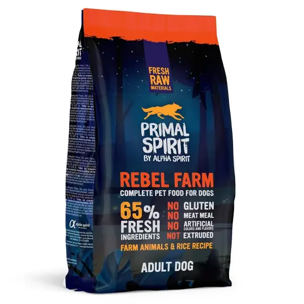 Výprodej Primal Spirit Dog 65% Rebel Farm 1 kg