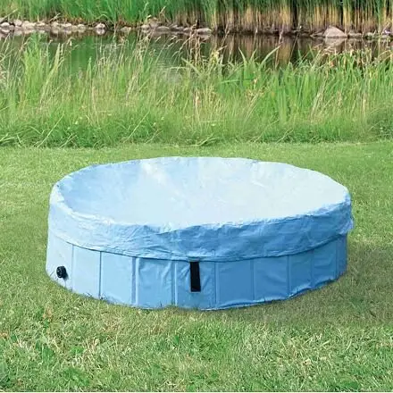 Ochranná plachta na bazén 70 cm kód 39481 sv.modrá Levný