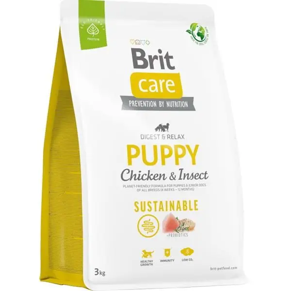Speciální Cena Brit Care Dog Sustainable Puppy 3kg