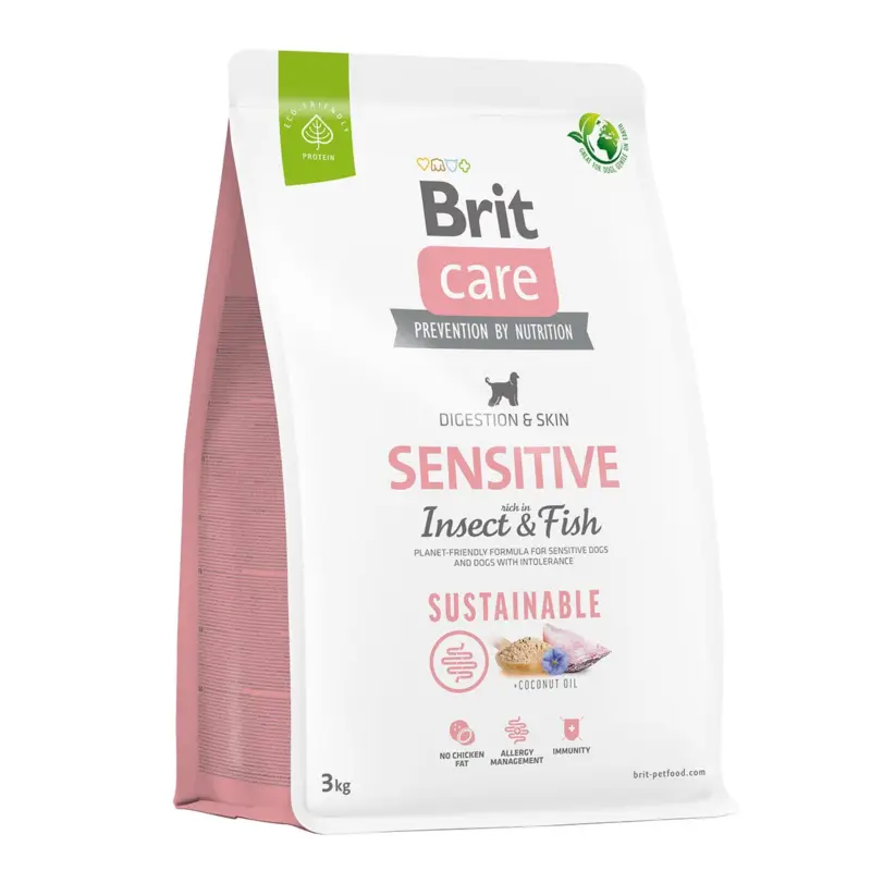 Nejprodávanější Brit Care Dog Sustainable Sensitive 3kg
