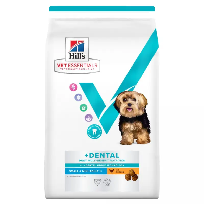 Expresní Doručení Hill´s Can. VE Adult MB Dental Small&Mini Chicken 2kg Small&Mini