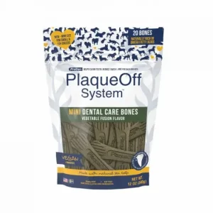 ProDen PlaqueOff Mini Dental Bones zeleninové 340g Poslední Šance