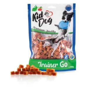 Levný KIDDOG TRAINER GO mini kostičky s králíkem a brusinkami 250 g