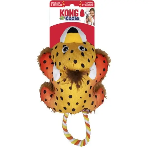 Časově Omezené Hračka plyš KONG Cozie Tuggz Cheetah S/M