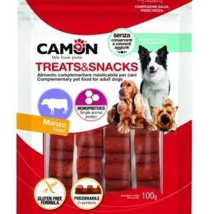Originální CAMON PAMLSKY SNACKS HOVĚZÍ 100 g