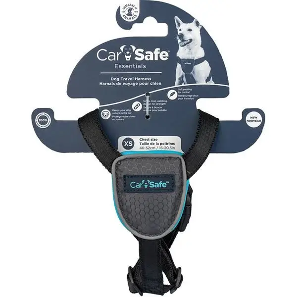 Nakupujte Hned Postroj do auta CarSafe Dog Car Extra Small černý TCOA