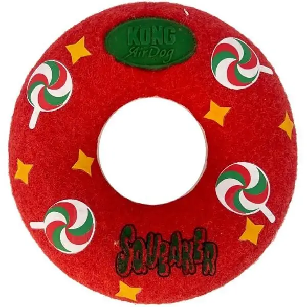 Tovární Cena Hračka tenis vánoč. Airdog donut KONG M