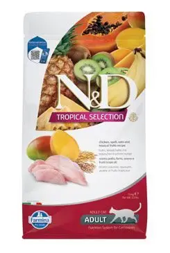 Jen Po Omezenou Doba N&D TROPICAL SELECTION CAT Adult Chicken 1,5kg